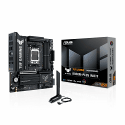 ASUS TUF Gaming B850M-PLUS WIFI7 Mainboard Sockel AMD AM5 | micro-ATX, DDR5, PCIe 5.0, 3x M.2 slots, Realtek 2.5Gb Ethernet, Rear USB 20Gbps Typ-C, Front USB 10Gbps Typ-C M-Plus WiFi7 TUF B850 Angebot bei HelloDeals
