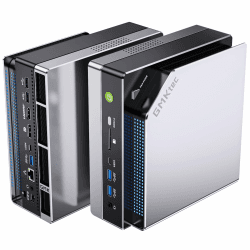 GMKtec EVO-X2 AI Mini-PC AMD Ryzen AI Max+ 395 (bis zu 5,1GHz) Mini Gaming PC, 128GB LPDDR5X 8000MHz (16GB*8), 2TB PCIe 4.0 SSD, 8K-Display für Vier Bildschirme, WiFi 7 & USB4, SD-Kartenleser 4.0 AMD Ryzen AI Max+ 395 128+2T Angebot bei HelloDeals