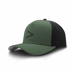 apol Premium Cap - Cloud Trucker - 100% wasserfest, atmungsaktiv, langlebig, Qualität - Snapback - Schwarz Anthrazit Navy Oliv Einheitsgröße Schwarz / Oliv Angebot bei HelloDeals