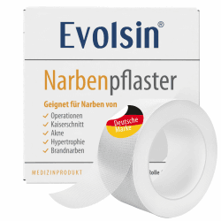 Evolsin® Silikon Narbenpflaster transparent, 200cm | Ideal für Kaiserschnitt, Ideal für OP-Narben Angebot bei HelloDeals