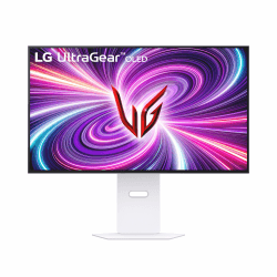 LG Ultragear™ 32GS95UV-W.AEU (32 Zoll) 4K UHD OLED Gaming-Monitor, 240Hz/480Hz, AMD FreeSync™ Premium Pro, DisplayHDR™ True Black 400, 2X HDMI 2.1, Weiß Angebot bei HelloDeals