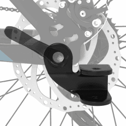 Fahrradanhänger Kupplung, Fahrradanhängeradapter, Kupplung Anhänger Adapter Hundeanhänger für Fahrrad, Kinderwagen und E-Bikes Schwarz-1 Stück Angebot bei HelloDeals