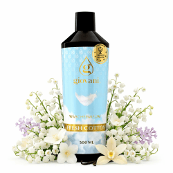 Giovani Wäscheparfüm Fresh Cotton 500 ml | Frisch-pudriger Duft nach frisch gewaschener Wäsche – Ideal für Bettwäsche & Kinderkleidung | (100 Waschungen) Fresh Cotton 500 ml (1er Pack) Angebot bei HelloDeals