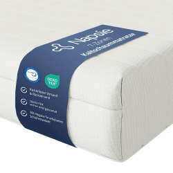 7-Zonen Matratze 90x200 cm | H3 Mittelfest | Ergonomische Kaltschaummatratze | Hypoallergen & Antibakteriell | Bezug abnehmbar & waschbar | Oeko-TEX® (16cm, 90 x 200 cm) 90 x 200 cm 16 cm Angebot bei HelloDeals