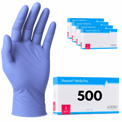 Einweghandschuhe 500 Stück | S | Nitrilhandschuhe Blau | Puderfreie, latexfreie Einmalhandschuhe | Reißfest & feinfühlig | EN 455 & EN 374 | Gr. XS, S, M, L, XL S Blau 500 Angebot bei HelloDeals