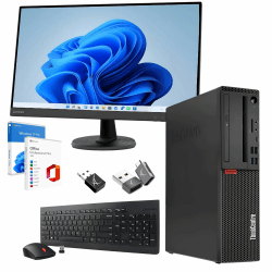 Lenovo Complete PC Professional Office i7 8700 bis zu 4,6 GHz – Monitor 27 Zoll FHD 32 GB RAM 1 Tera SSD – Maus- und Tastatur-Kit italienisches Layout – Win 11 Pro Office 2021 Pro Garantie 36 Monate Angebot bei HelloDeals