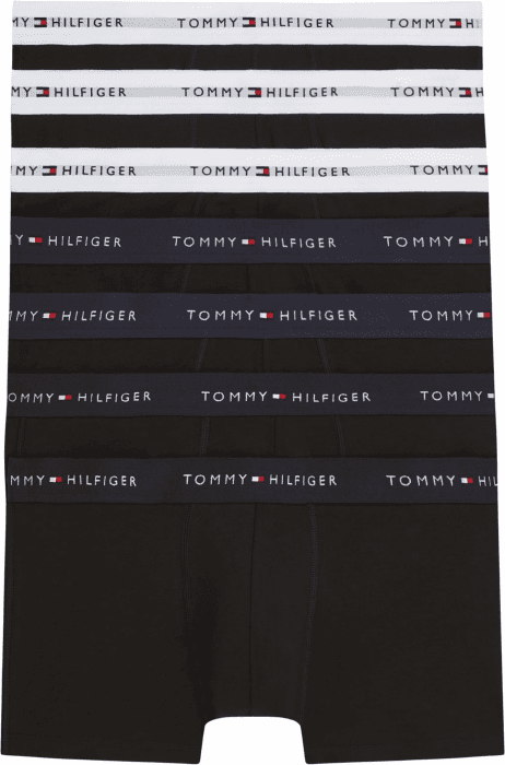 Tommy Hilfiger Herren Trunk S Black (Wht/Wht/Wht/Blk/Blk/des/Des) Angebot bei HelloDeals