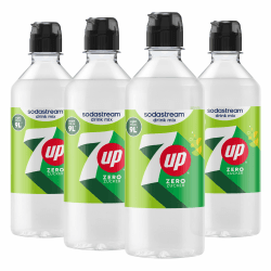 SodaStream drink mix 7UP Zero Zucker, 4er Pack (4 x 440 ml) 4er Pack (4 x 440ml) drink mix Sirup (mit Dosierkappe) Angebot bei HelloDeals