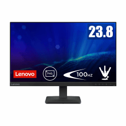 Lenovo L24-4e | 23.8" Full HD WLED Monitor | 1920x1080 | 16:9 | 100 Hz | 4ms Reaktionszeit | IPS-Panel | HDMI | VGA Anschluss | Entspiegelt | Raven schwarz | 3 kg L24-4e 23.8" 100Hz Angebot bei HelloDeals