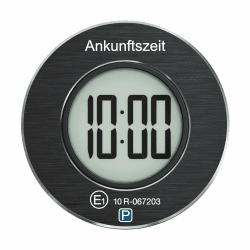 Needit ParkOne [NEUES Modell 2026] – Vom Marktführer für elektronische Parkscheiben mit Magnet-Halterung – Automatische Parkzeiterfassung – Abnehmbar & hochwertig verarbeitet Schwarz Angebot bei HelloDeals