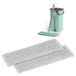 MAXXMEE Wischmopp Mikrofaser-Reinigungstücher | Ersatzbezüge | 32cm x 11cm | Auch universal einsetzbar [Wiederverwendbar] Angebot bei HelloDeals