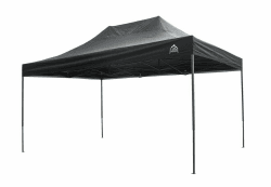 All Seasons Gazebos 3x4.5m vollständig wasserdichtes Faltpavillon - Schwarz Angebot bei HelloDeals