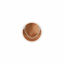 Perlenkette Damen, Wasserfest 18K Gold/Silber Vergoldet Perlenkette und Perlenohrringe Set mit Perlenarmband, Verstellbares Brautschmuck Gold Halskette für Frauen Damen Schmuck Perlenkette - Silber Angebot bei HelloDeals