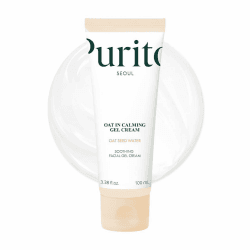 PURITO Oat In Calming Gel Creme, 77% Haferkernwasser, leichte Wasser-Gel-Feuchtigkeitscreme, nicht komedogen, parfümfrei, vegane koreanische Hautpflege, empfindliche Haut, 100 ml 100 ml (1er Pack) Oat Angebot bei HelloDeals