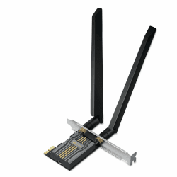 TP-Link Archer TBE400E WLAN-Karte für PC, Tri-Band BE6500 Wi-Fi 7 Bluetooth 5.4 PCIe Adapter, WPA3, Low-Profile-Halterungen, nur für Windows 11 (64-Bit) Wi-Fi 7 BE6500 Angebot bei HelloDeals