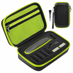 Tasche für Philliips O Blade QP2520/30/70/90, QP2620/30, QP2724, QP2824/30/34, QP6550 Elektrorasierer Schutzhülle, Eva-Hartschalenkoffer Fabric mit Schwamm Fabric 30 x 23 x 3 cm Angebot bei HelloDeals