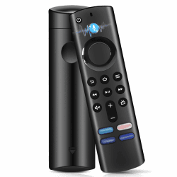 Ersatz Sprachfernbedienung (3 Gen) für AMZ F-ire TV S-t1ck(2nd Gen, 3rd Gen, 4K, 4K Max, Lite, HD), für F-ire TV Cube (2nd Gen, 3rd Gen), Mit Vier Tastenkombinationen und Bluetooth-Funktionalität Angebot bei HelloDeals