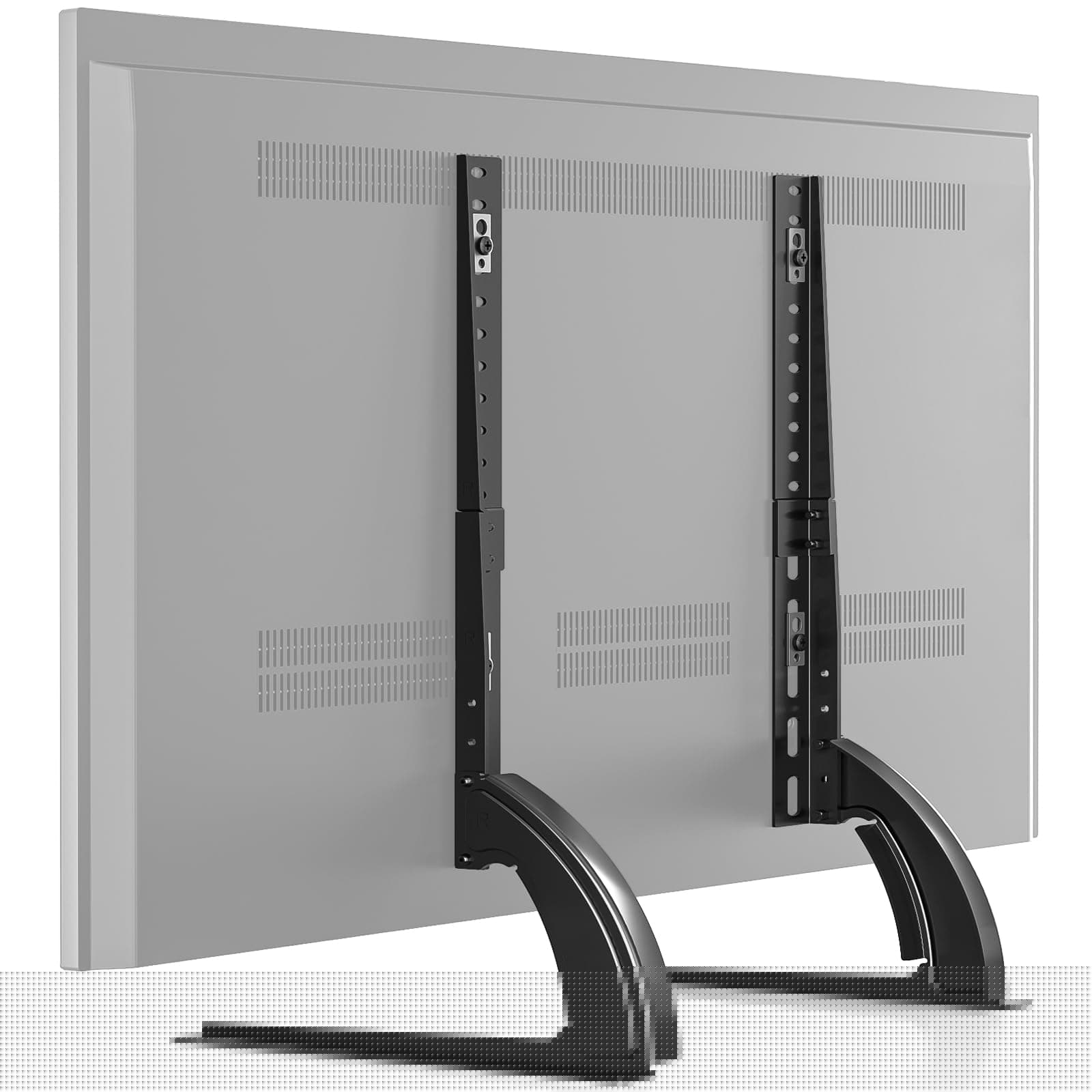RFIVER Universal TV Standfüße Füße für 20-65 Zoll Flach Curved Fernseher | TV Standfuss TV Ständer 3 Höhenverstellbar, vollständig aus Metall, einfache Montage VESA Max. 800x500mm bis 40 kg Angebot bei HelloDeals