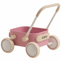 Kidpop PULA 2-in-1 Baby Lauflernwagen, Indoor und Outdoor Baby Spielzeug, Multifunktionale Lauflernhilfe für Baby, Geburtstagsgeschenk für Kleinekinder Kinder 7 Monate - 4 Jahre, Rosa Angebot bei HelloDeals