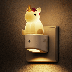 LOHAS-LED Nachtlicht Steckdose, 3D Cute Nachtlicht mit Dämmerungssensor, Farbwechsel, RGB & Warmweiß 3000K, Nachtlichter für Flur, Treppenhaus, Schlafzimmer, Küche, Toilet | Farbwechsel, RGB & Warmweiß 3000K, Nachtlichter für Flur, Treppenhaus, Schlafzimm Angebot bei HelloDeals
