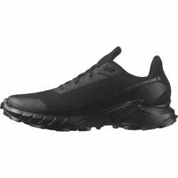 Salomon Alphacross 5 Gore-Tex Herren Trail-Laufschuh 43 1/3 EU Black Black Ebony Angebot bei HelloDeals