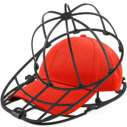 Coopache Wäschesack Cap Gestell zum Waschen Form Halter für Waschmaschine und Spülmaschine Hut Reiniger Basecap Waschgestell für Baseballmützen (Schwarz) | Mütze für Erwachsene und Kinder, Schwarz Angebot bei HelloDeals