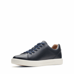 Clarks Herren Un Costa LaceSneaker 44 EU Navy Leather Angebot bei HelloDeals