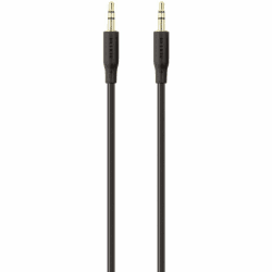 Belkin F3Y117bt2M Klinke Audio Anschlusskabel [1x Klinkenstecker 3.5mm - 1x Klinkenstecker 3.5 mm], Schwarz, 2 m Angebot bei HelloDeals