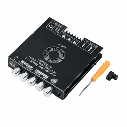 Hosyond ZK-HT21 TDA7498E Verstärkerplatine Bluetooth Amplifier Board 160W×2+220W Subwoofer 2.1 Kanal AMP Audio Receiver mit Treble & Bass Control für DIY Lautsprecher Angebot bei HelloDeals