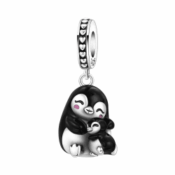 Süße Tiere Charm 925 Sterling Silber Charms Anhänger für Armband Bär charm anhänger Hunde, Kompatibel mit Europäischen Armbändern für Frauen Schmuck Geschenk Pinguin charms Angebot bei HelloDeals