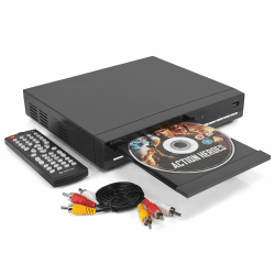 Denver DVH-7787MK3 DVD Player – Region-Free mit HDMI, Scart & USB-Verbindung – 1080p Upscaling Dolby Digital Sound & Fernbedienung Single Angebot bei HelloDeals