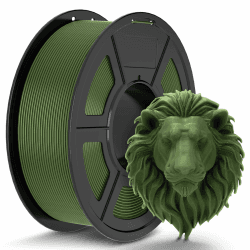 TECBEARS PLA Filament 1.75mm Olivgrün, 1kg 3D Drucker Filament PLA, Filament 3d Druckmaterialien, Vakuumverpackung, Maßgenauigkeit +/- 0,02 mm, 1kg Spule (2,2lbs) PLA Filament für 3D Drucken 1kg Olivgrün Polylactide Angebot bei HelloDeals