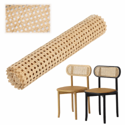 1 Roll Wiener Geflecht 42x100cm Kunststoff Geflecht Rattan Gurtband | Rattan Gewebtes Offenmaschiges Rohr, Für MöBel StüHle SchräNke Decken Angebot bei HelloDeals
