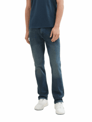 Tom Tailor Herren TTMARVIN Straight Jeans mit Stretch 1042341 36W / 36L 10282 - Dark Stone Wash Denim Angebot bei HelloDeals
