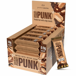 Protein Works | Big Little Protein Riegel, 20er Pack, Gesalzenes Karamell | Proteinreich, Zuckerarm, Ballaststoffreich, Gentechnikfrei, proteinreicher Snack Schoko-Erdnuss 20er Pack Angebot bei HelloDeals
