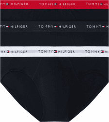 Tommy Hilfiger Herren 3p Brief Wb Slip XL Black (des Sky/Primary Red/White) Legacy Angebot bei HelloDeals