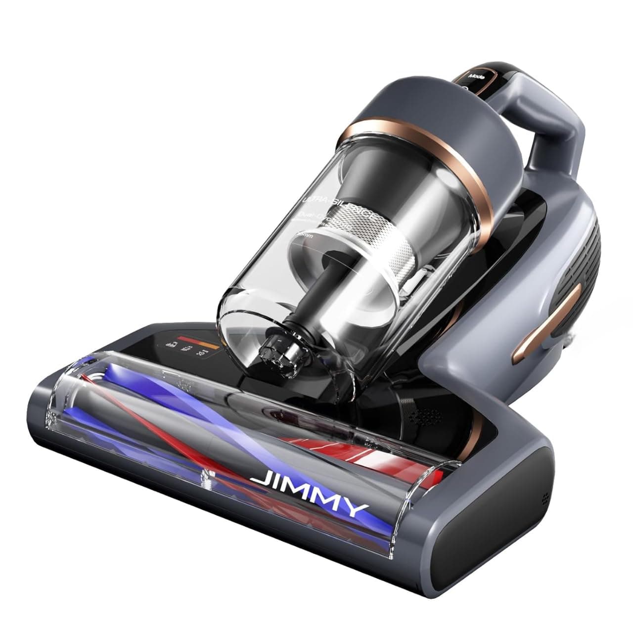 Jimmy BX7 Pro Max Milbensauger 700W, Matratzenreiniger Bettstaubsauger mit UV-C-Licht, 65 ℃ heißem Wind und Graphen-Heizung, Staubsensor, Negativ-Ionen-Funktion, LED-Bildschirm, für Matratzen Bett Angebot bei HelloDeals
