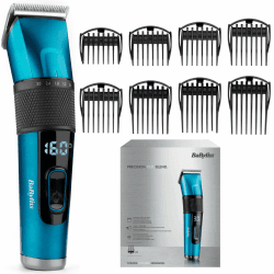BaByliss Japanese Steel Haarschneider – Lithium-Akku, 160 Minuten Laufzeit, 3 Stunden volle Ladezeit, inklusive Hartschalenkoffer, Schwarz, E990E Single Angebot bei HelloDeals