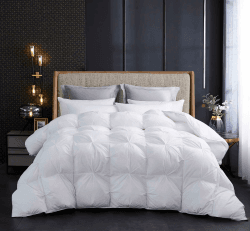 Three Geese Daunenbettdecke 155x220 cm – Extra warme Winterdecke Gänsedaunen-Feder-Mischung (1540g), 100% Baumwollbezug, Ökotex & RDS Zertifiziert Angebot bei HelloDeals