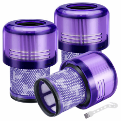 V11 Filter für Dyson, 3 Stück Ersatzfilter kompatibel mit V11/V15 | für Dyson V11 Absolute Torque Drive Animal, V15 Detect, SV14, SV22 Akku-Staubsauger, Ersatz für #970013-02 Angebot bei HelloDeals