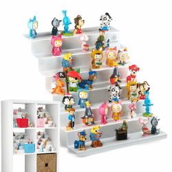 Tonie Regal als Einsatz für IKEA KALLAX | vollständig magnetisches Toniebox Regal für mehr als 50 Figuren + Box | Tonieregal für Mädchen und Jungen in weiß | OHNE Tonie Box Aussparung Angebot bei HelloDeals