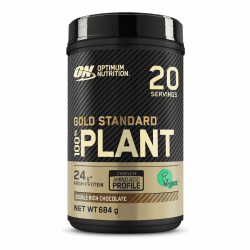 Optimum Nutrition Gold Standard 100% Pflanzliches Proteinpulver, Geschmack Double Rich Chocolate, 684g, 20 Portionen Angebot bei HelloDeals