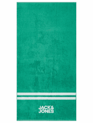 JACK & JONES Strandhandtuch Handtuch 80 x 160 cm 100% Baumwolle Frottier JACCLUB Towel Badetuch Sporthandtuch, Größe:One Size, Farbe:Pine Green (12286236) Pine Green 80 x 160 cm Angebot bei HelloDeals