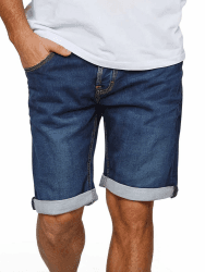 MUSTANG Jeans Shorts Herren Stretch Kurz Regular Fit Chicago Real X Kurze Hosen Sommer Denim Einfarbig Blau Grau Schwarz Beige Grün 30 31 32 33 34 36 38 40 42 34 Dark Blue (982) Angebot bei HelloDeals