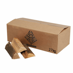 Brennholz Buche, Kaminholz mit Rinde, Feuerschale für Öfen, Grill, Buchenholz, Holzscheite 33 cm ofengetrocknete Buchenholzscheite, wählbar von 27 bis 270 kg, Menge: 27 kg 27 kg bis 33 cm Angebot bei HelloDeals