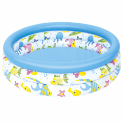 Bestway Planschbecken, Coral Kids, 102 x 25 cm, 51008, Mehrfarbig, 102 x 102 x 25 cm 102 x 25 cm Single Angebot bei HelloDeals