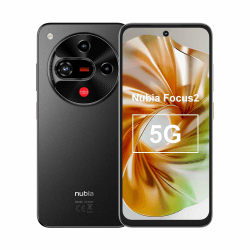 nubia Focus 2 5G Smartphone, 6,7" HD+ Lochdisplay, 108MP Hauptkamera, 8GB RAM + 256GB Speicher, 5000mAh Akku, Handy ohne Vertrag, Android 15, Dual SIM, Schwarz Angebot bei HelloDeals