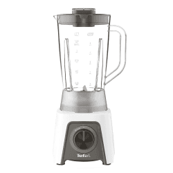 Tefal BL2C01 Blendeo Standmixer | 450-W-Motor | 1,5 Liter Fassungsvermögen | 2 Geschwindigkeiten + Pulse-Funktion | Duraforce Klingen | Saugnäpfe für sicheren Stand | Weiß/Grau Blendeo | 450 Watt Angebot bei HelloDeals