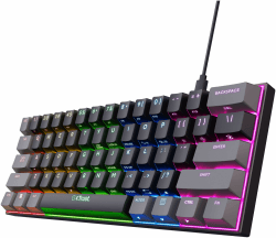 GXTrust Acira Französisches Layout (AZERTY) Gaming Tastatur, Weiß | AZERTY FR Angebot bei HelloDeals
