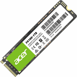 Acer FA100 PCIe 3.0 NVMe SSD 1TB: bis zu 3300 MB/s Lesegeschwindigkeit, Gen3x4 M.2 2280 Interne Festplatte mit HMB & SLC – Gaming Solid State Drive für Laptop/Desktop PC 1 TB FA100, M.2 2280 Angebot bei HelloDeals